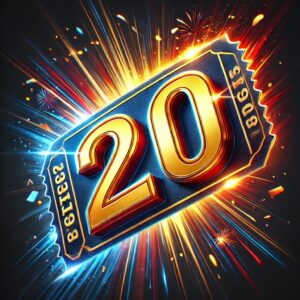 20 tickets de tombola